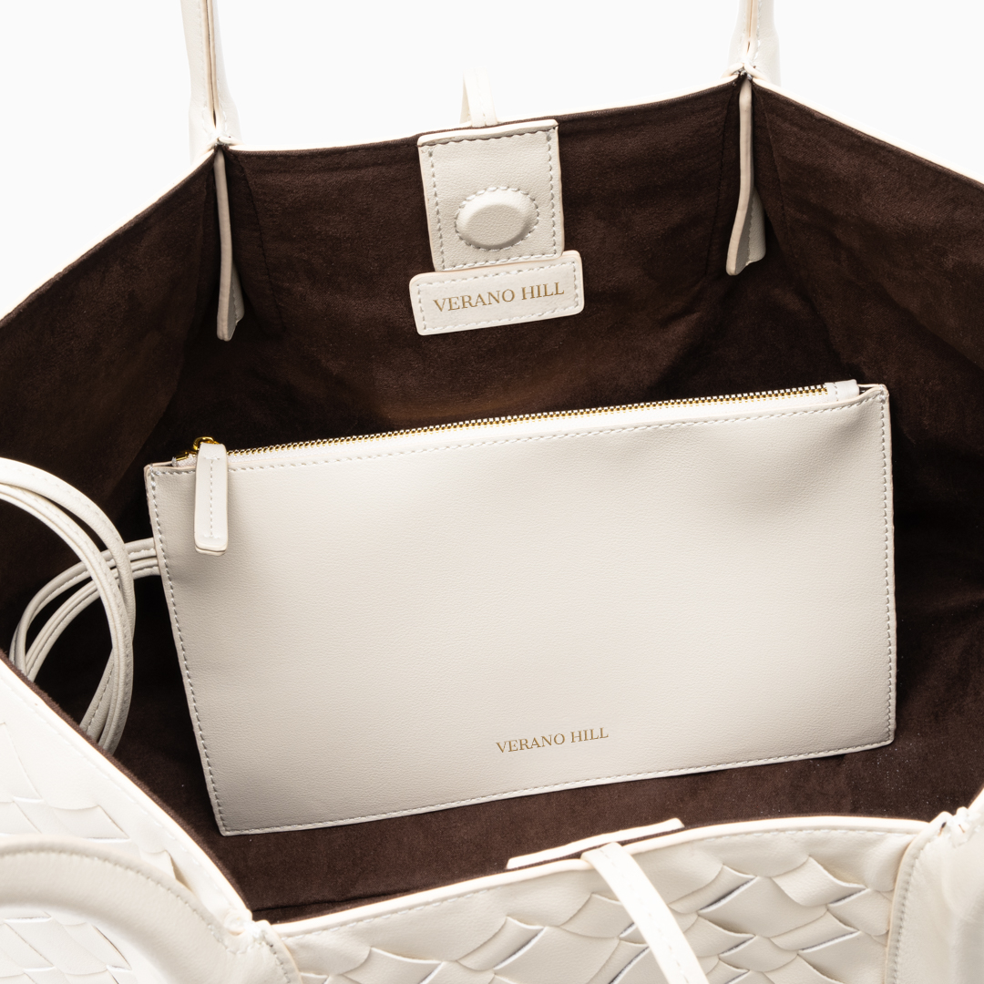 Ayla Woven Tote Bag