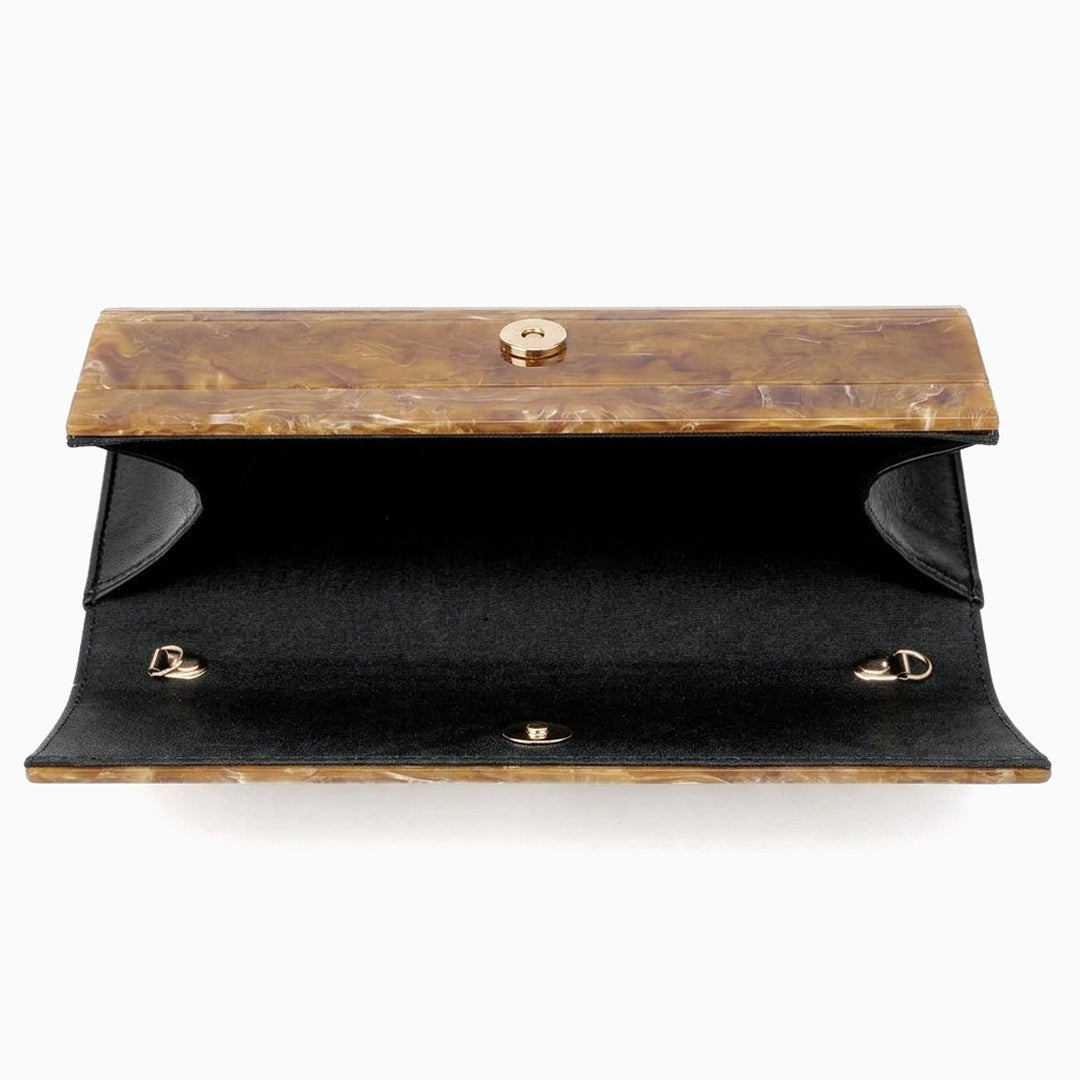 Marmorine Box Clutch
