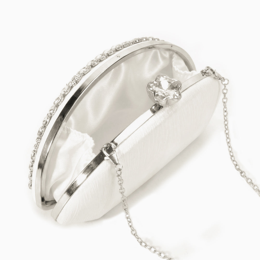 Mirana Half-Moon Minaudière