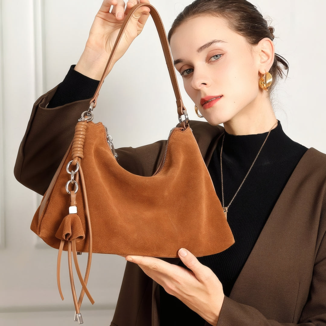 Sonoma Suede Shoulder Bag