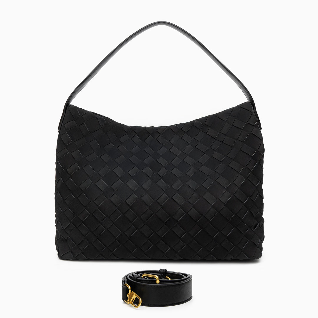 Nola Woven Shoulder Bag