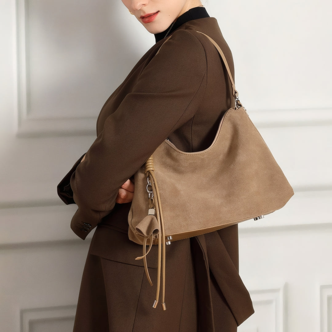 Sonoma Suede Shoulder Bag