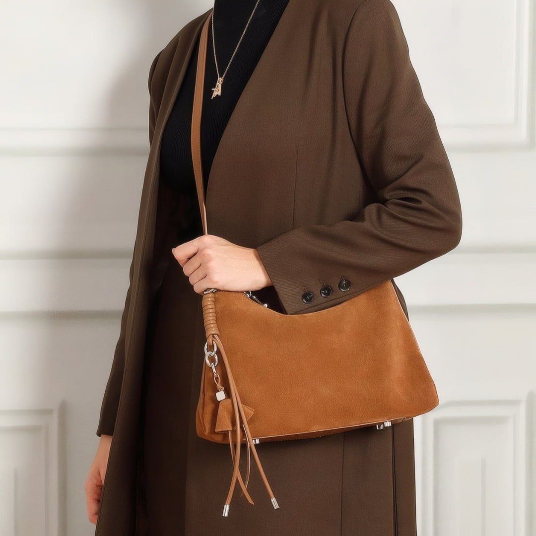 Sonoma Suede Shoulder Bag