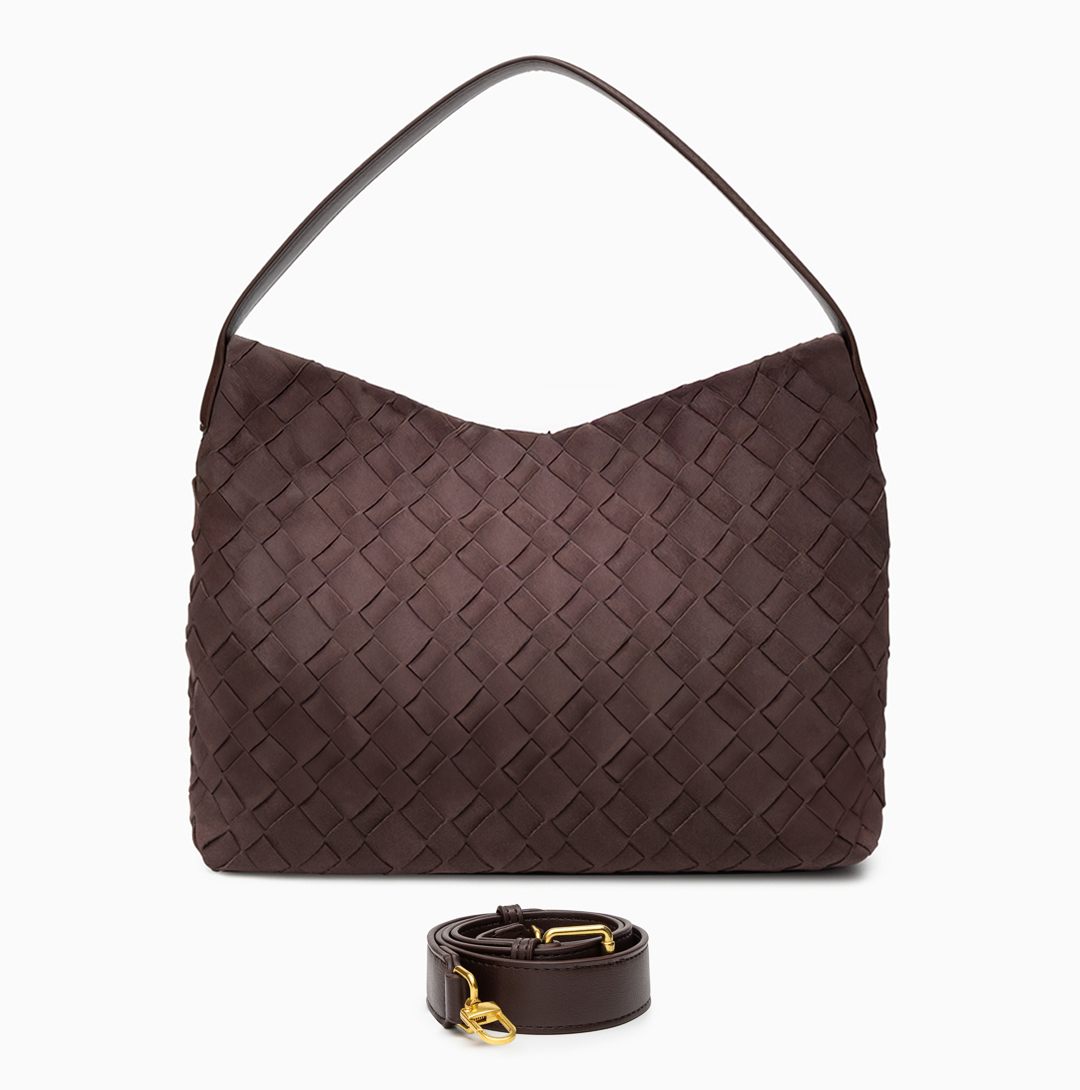 Nola Woven Shoulder Bag