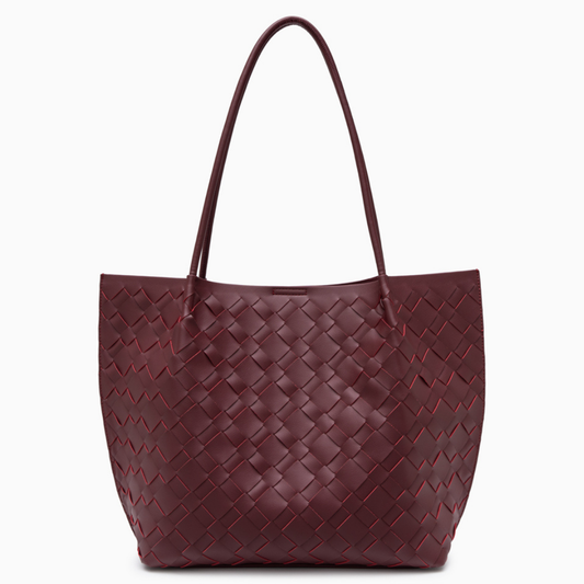 Mila Woven Shoulder Bag