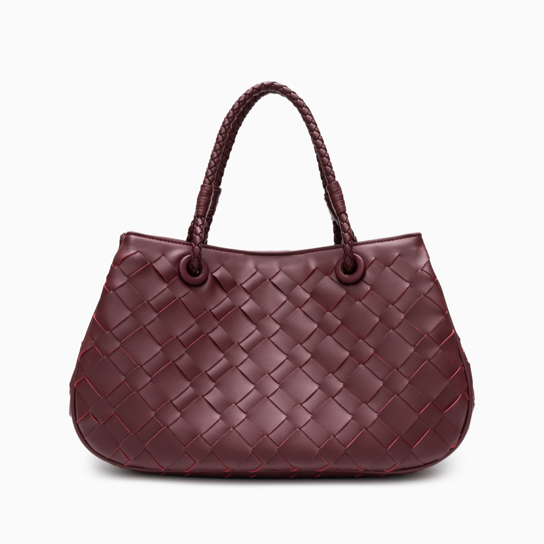 Noire Weave Shoulder Bag
