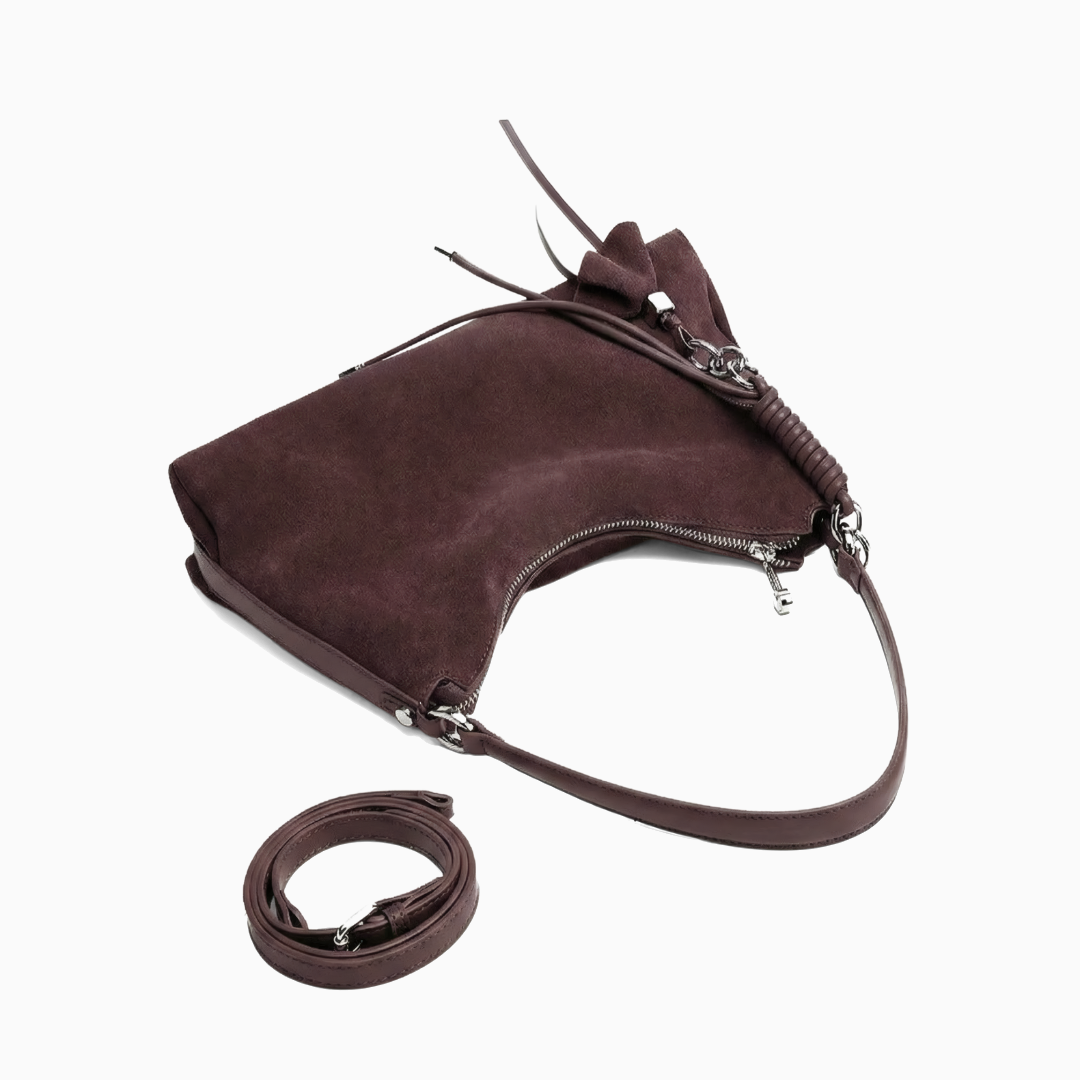 Sonoma Suede Shoulder Bag