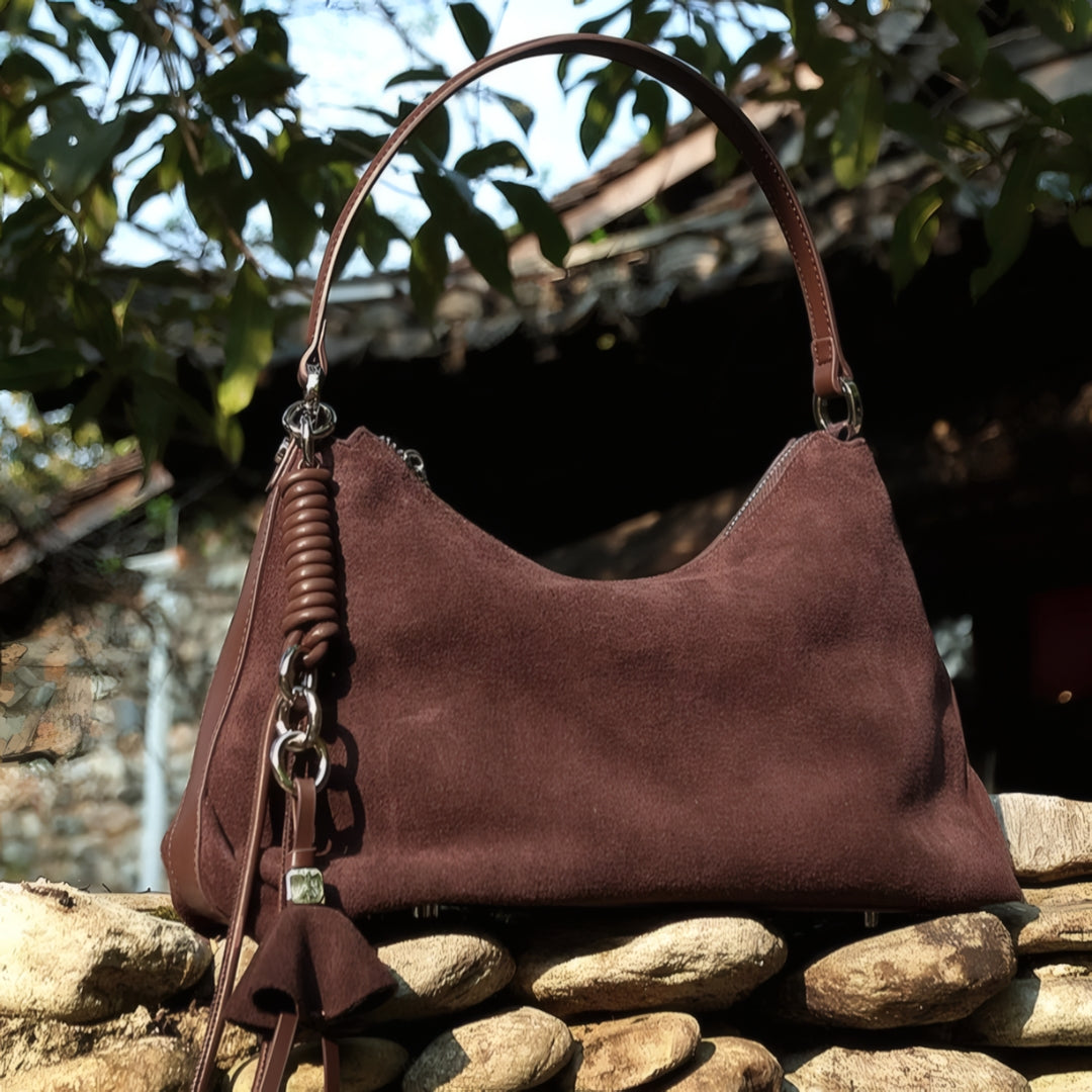 Sonoma Suede Shoulder Bag