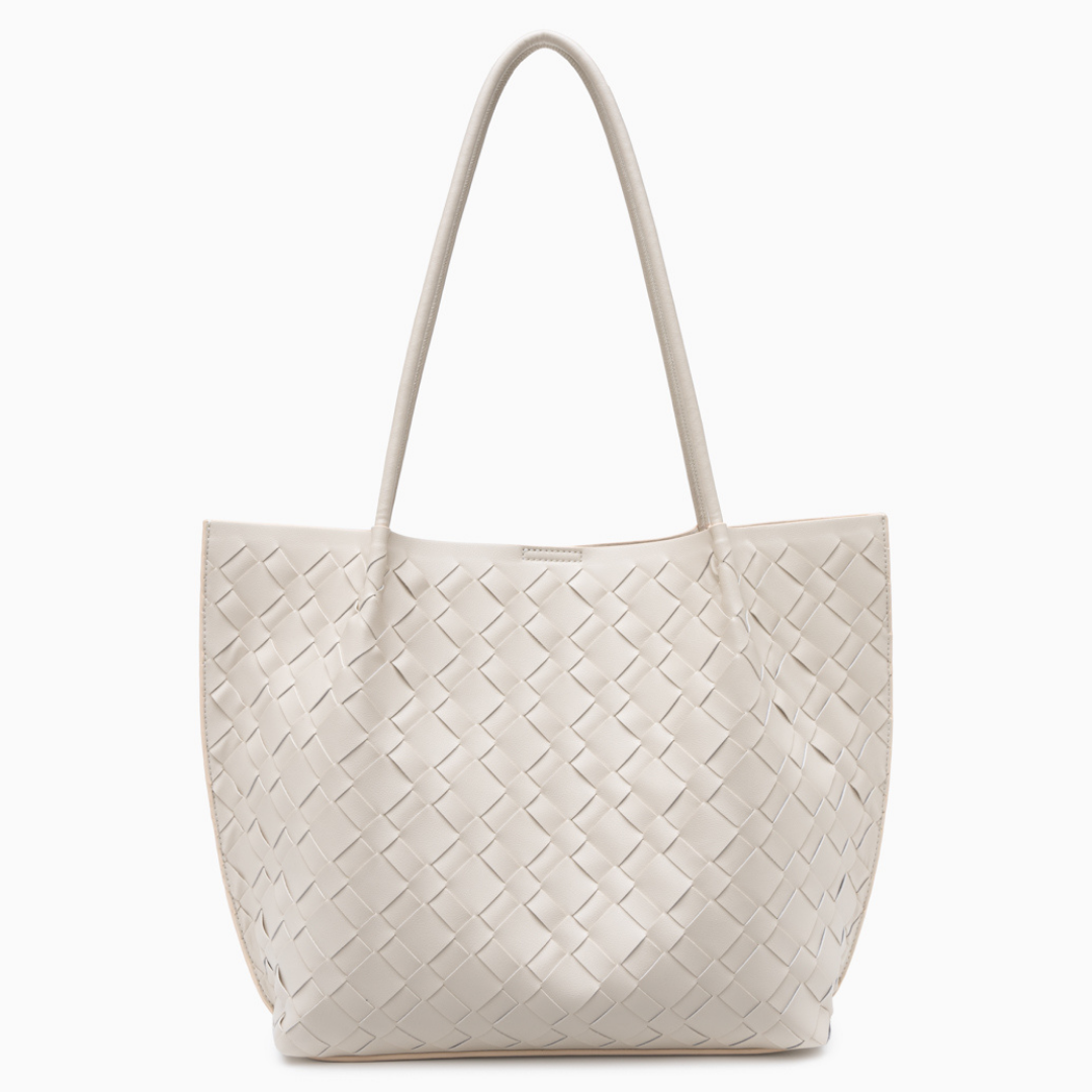 Mila Woven Shoulder Bag