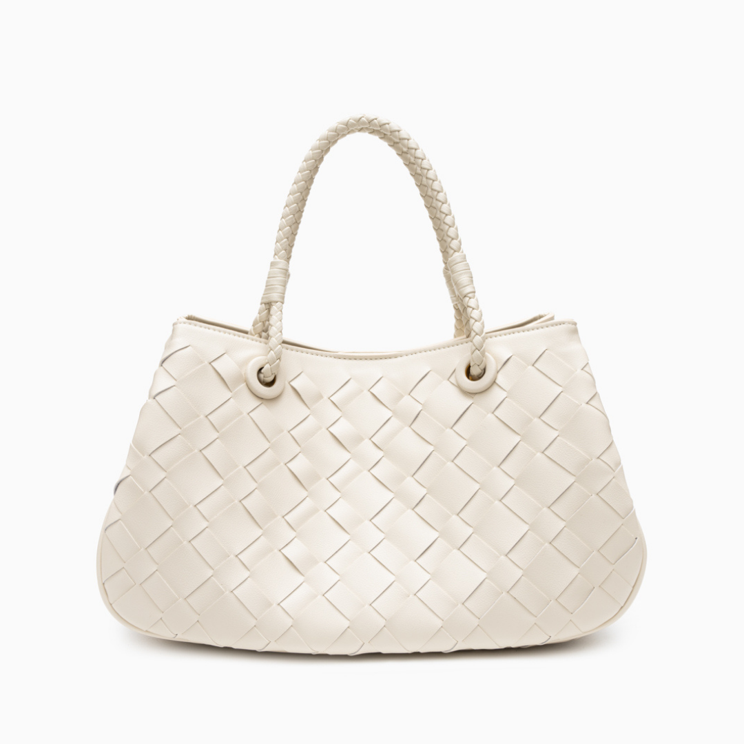 Noire Weave Shoulder Bag