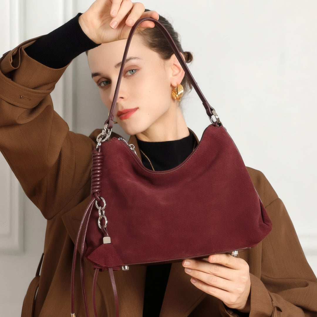 Sonoma Suede Shoulder Bag