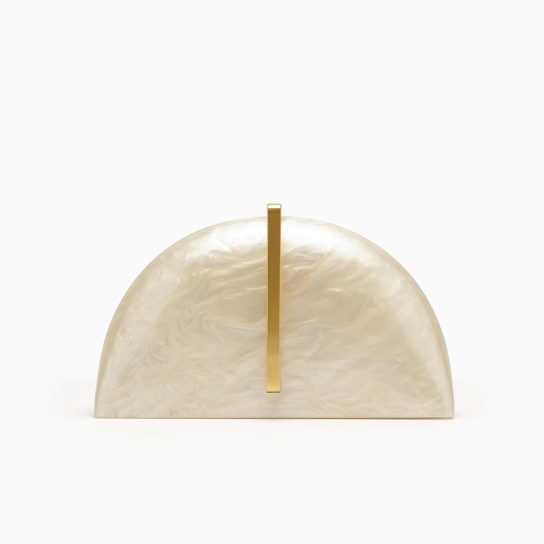 Anaïs Half-Moon Clutch