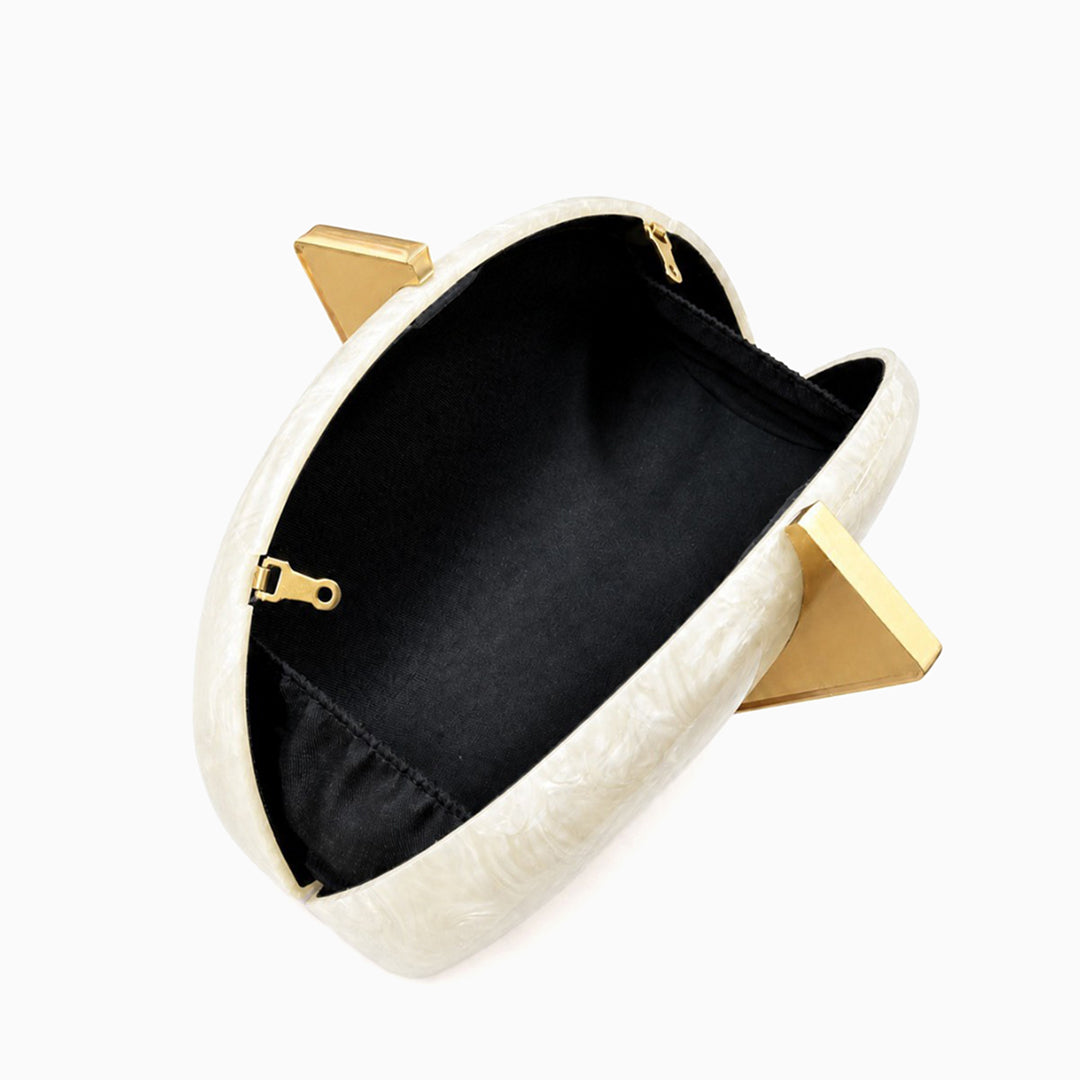 Anaïs Half-Moon Clutch