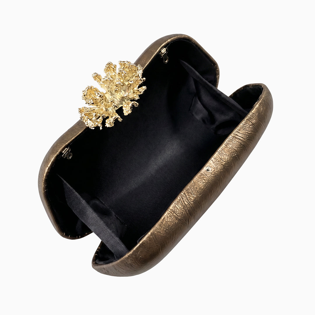 Coraline Sculpted Clutch