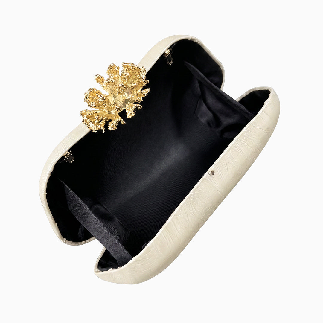 Coraline Sculpted Clutch