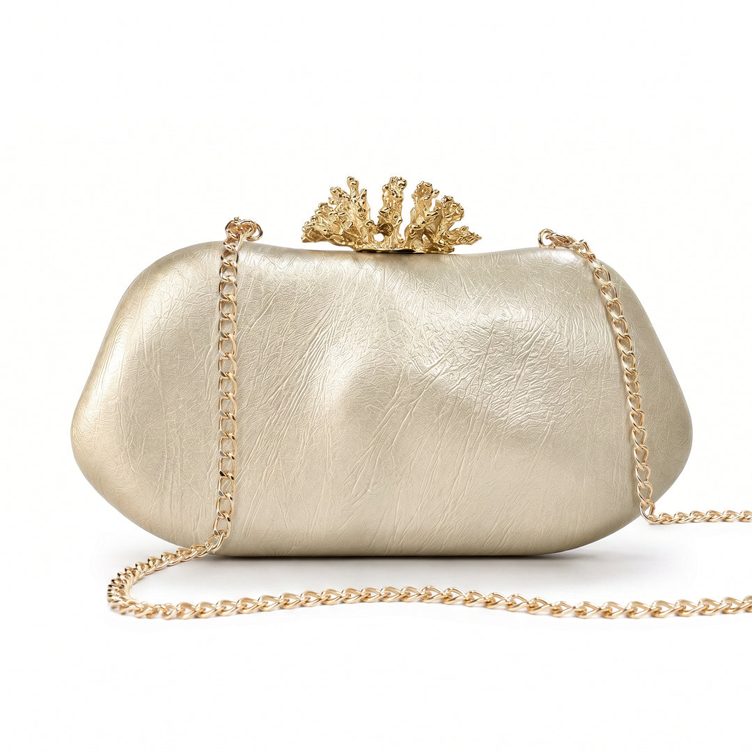 Coraline Sculpted Clutch