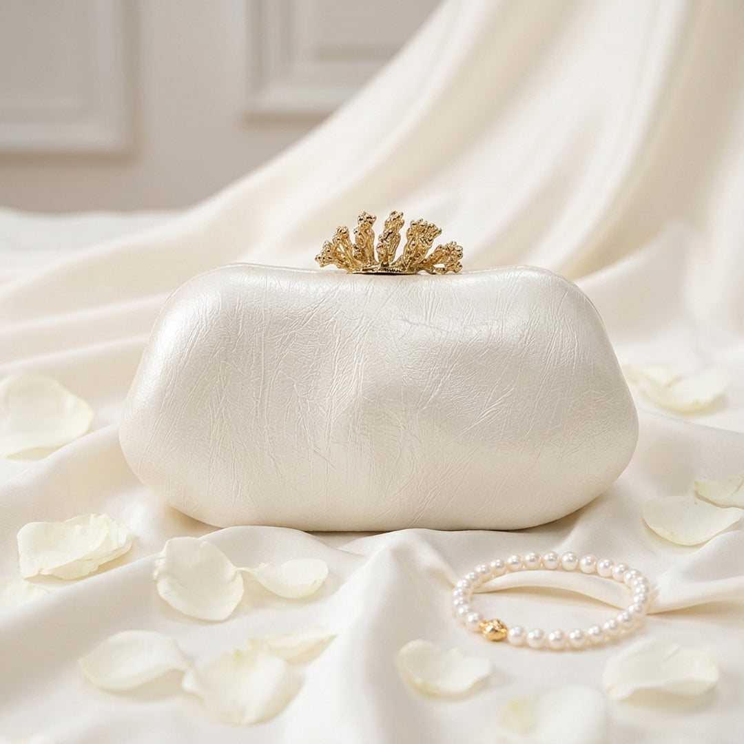 Coraline Sculpted Clutch