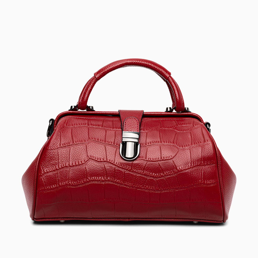 Elena Crocodile Handbag