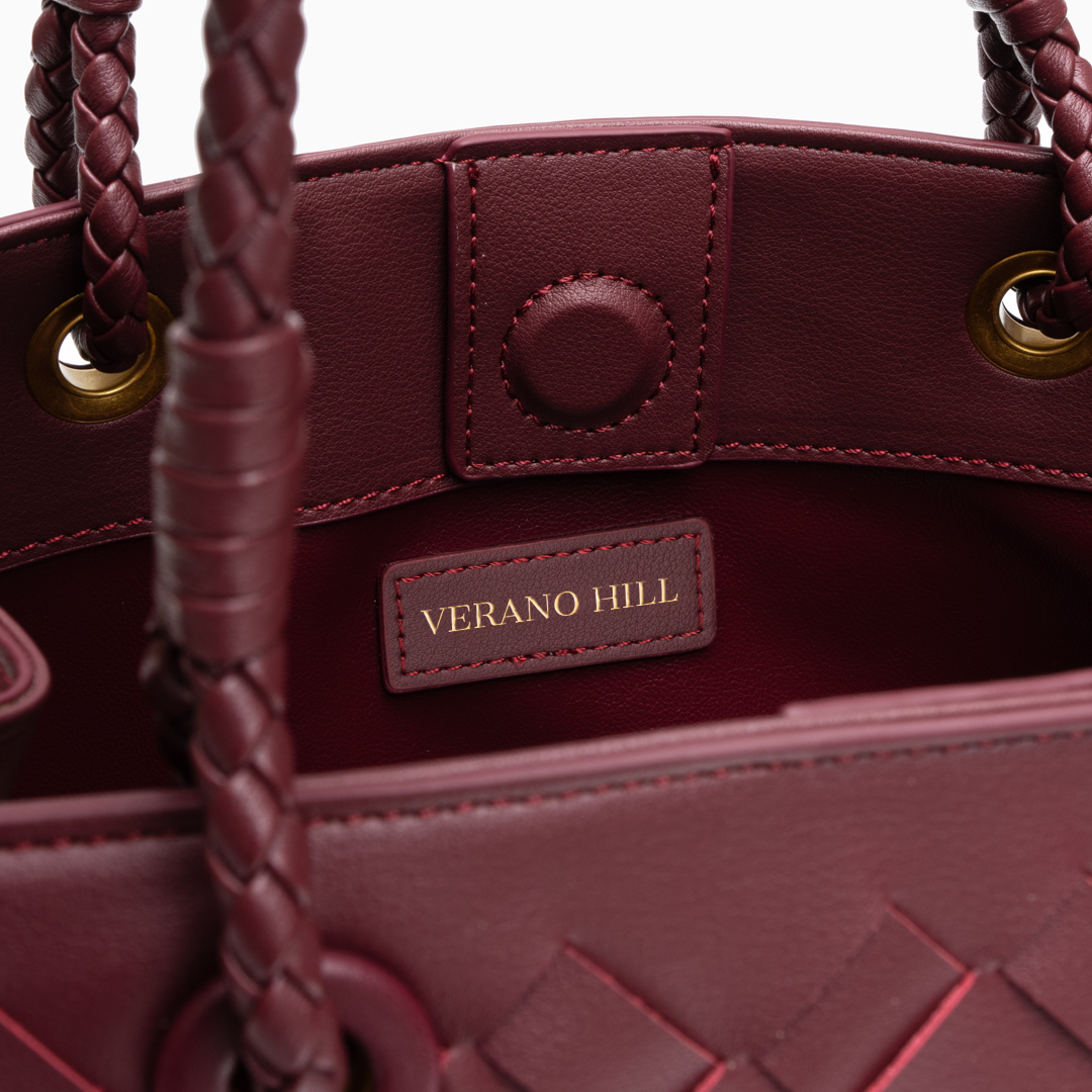 Noire Weave Shoulder Bag