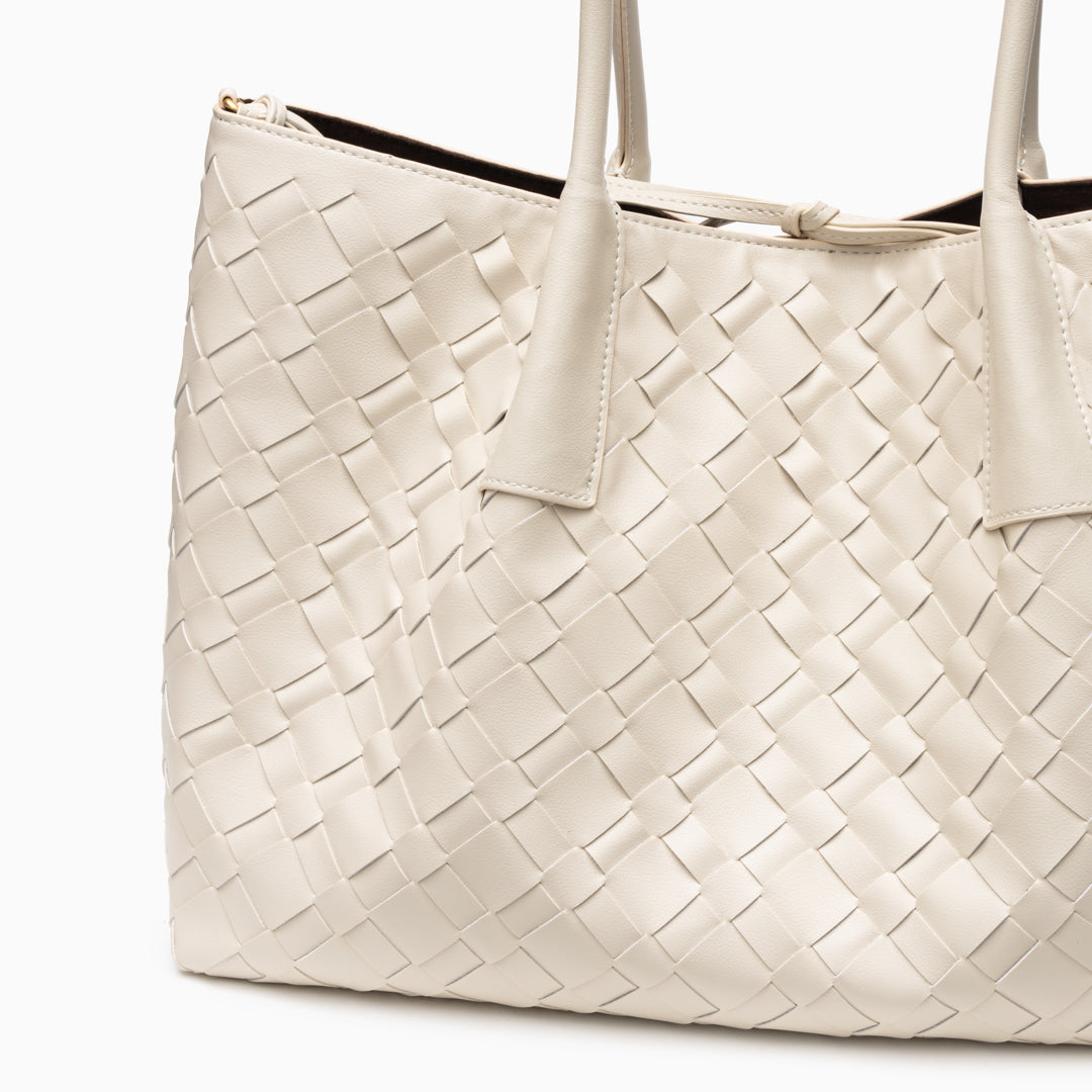 Ayla Woven Tote Bag