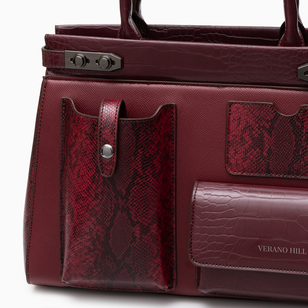 Lia Structured Tote Bag