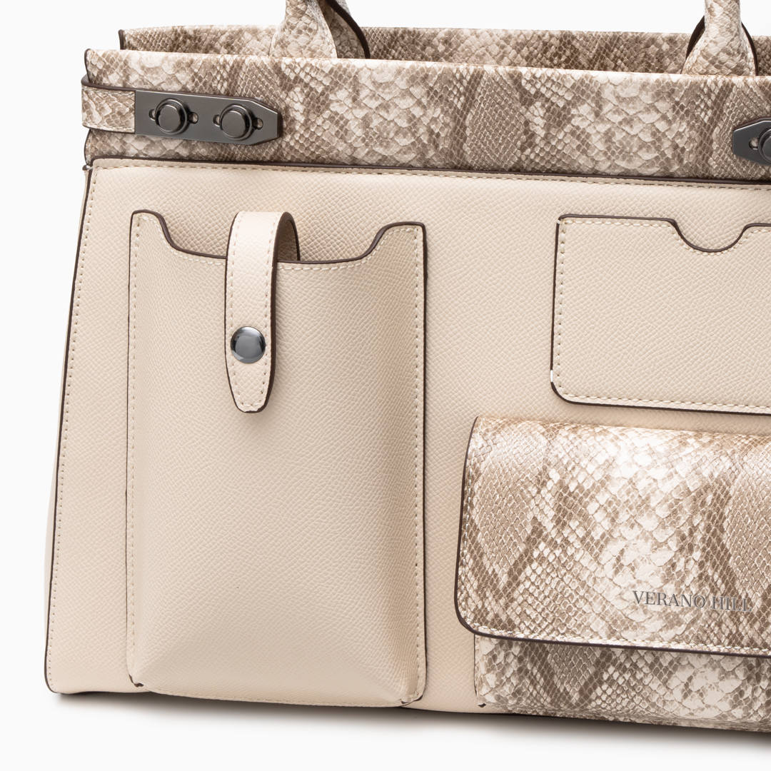 Lia Structured Tote Bag