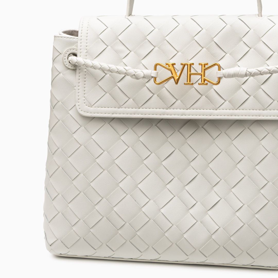 VH Signature Flap Handbag