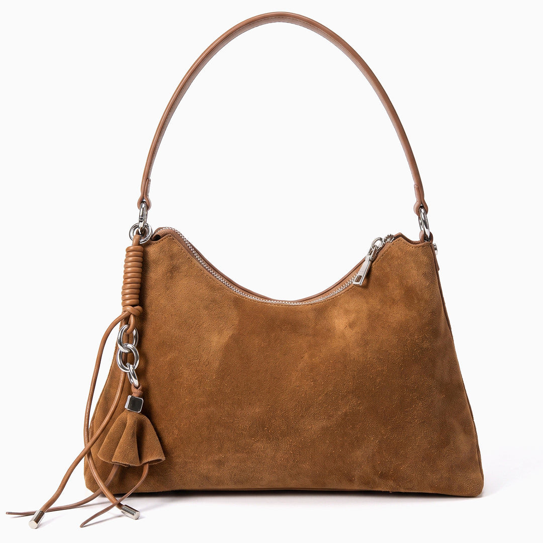 Daphne Suede Shoulder Bag