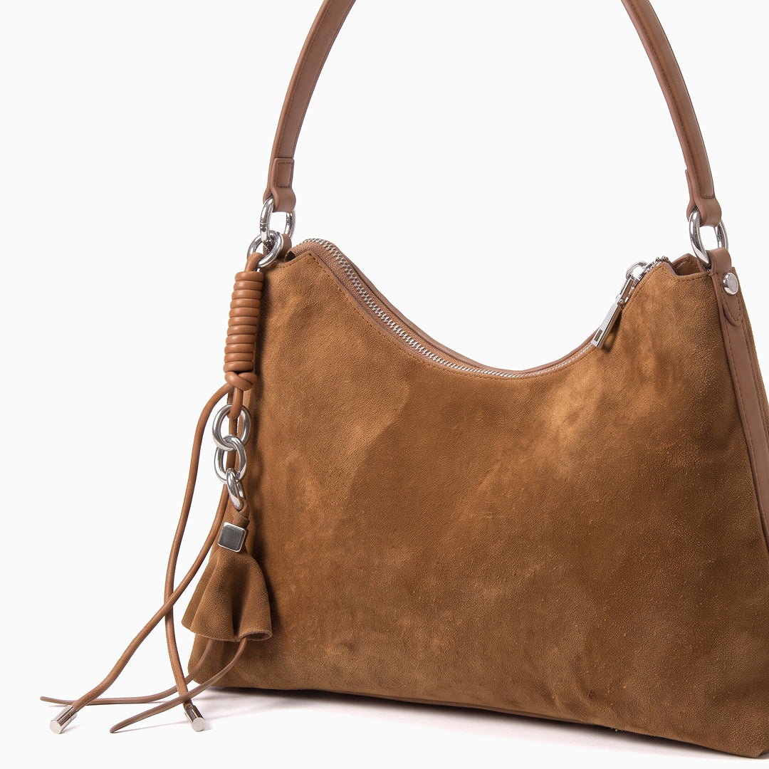 Daphne Suede Shoulder Bag