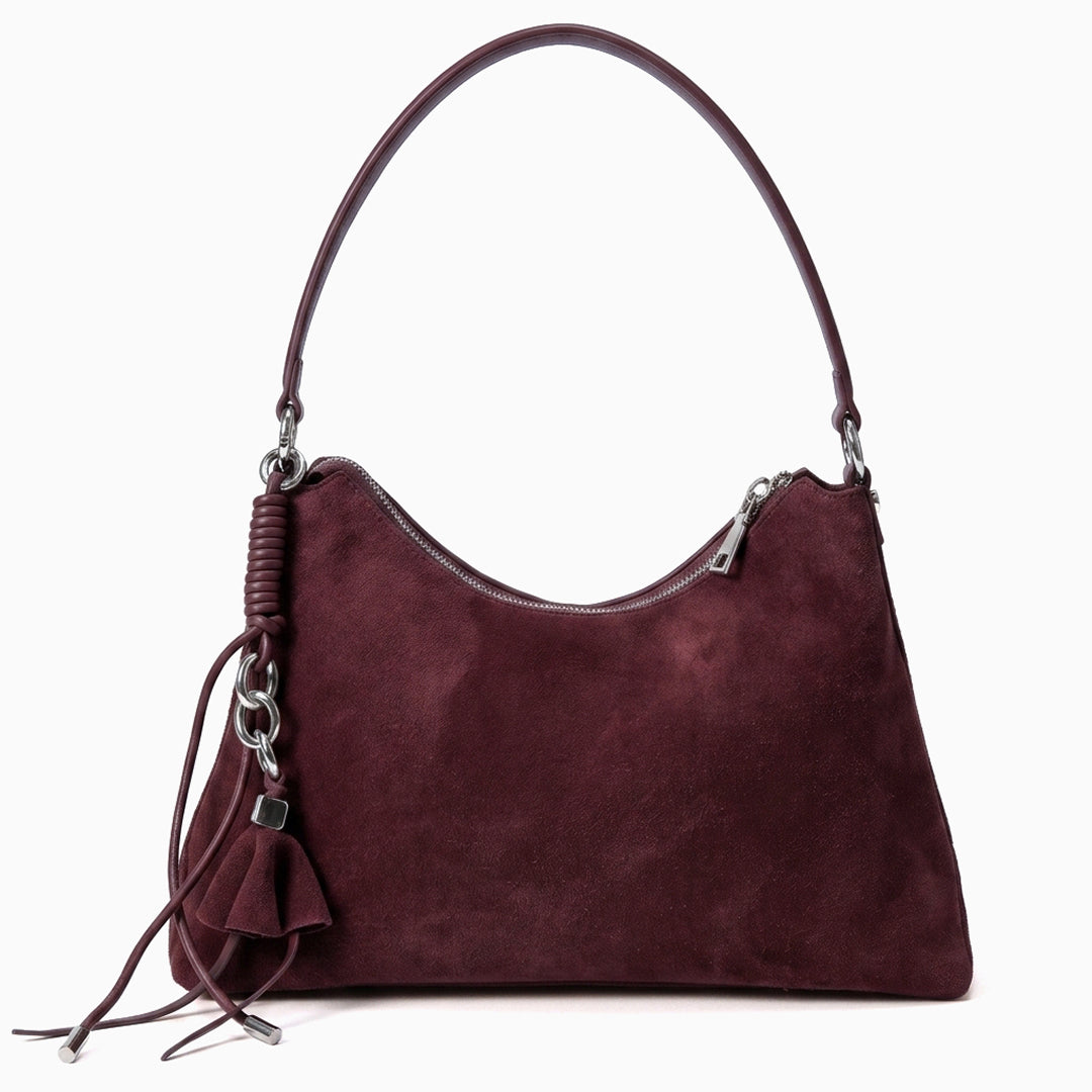 Daphne Suede Shoulder Bag