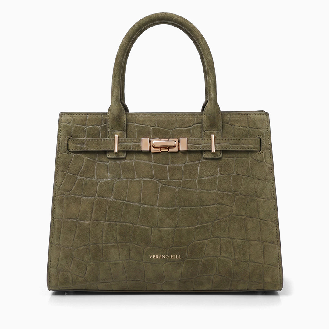 Marseille Suede Handbag