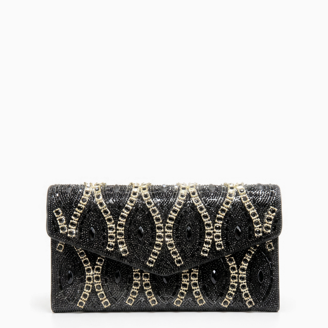 Emerald Deco Clutch