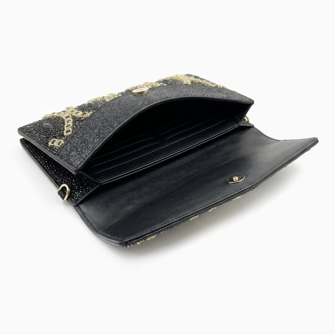 Emerald Deco Clutch