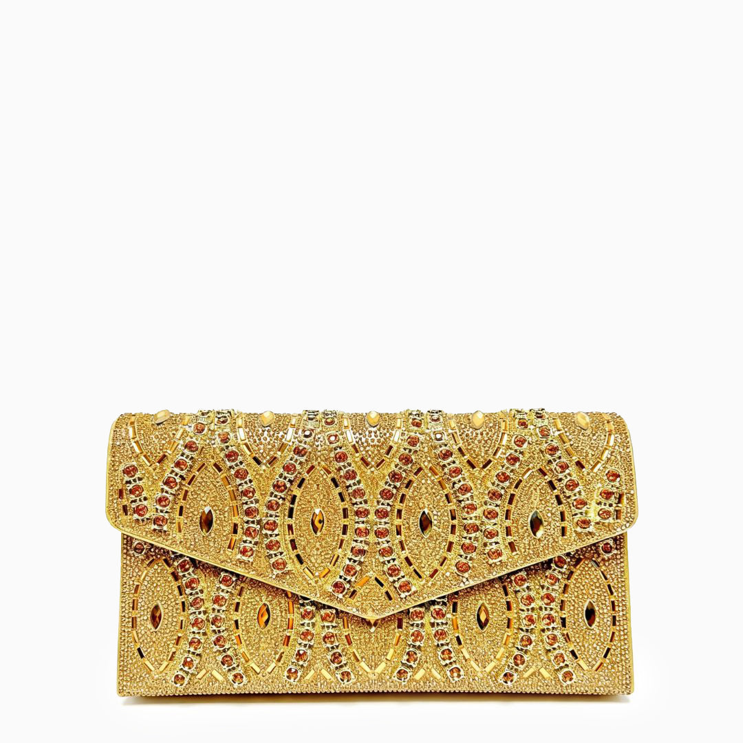 Emerald Deco Clutch