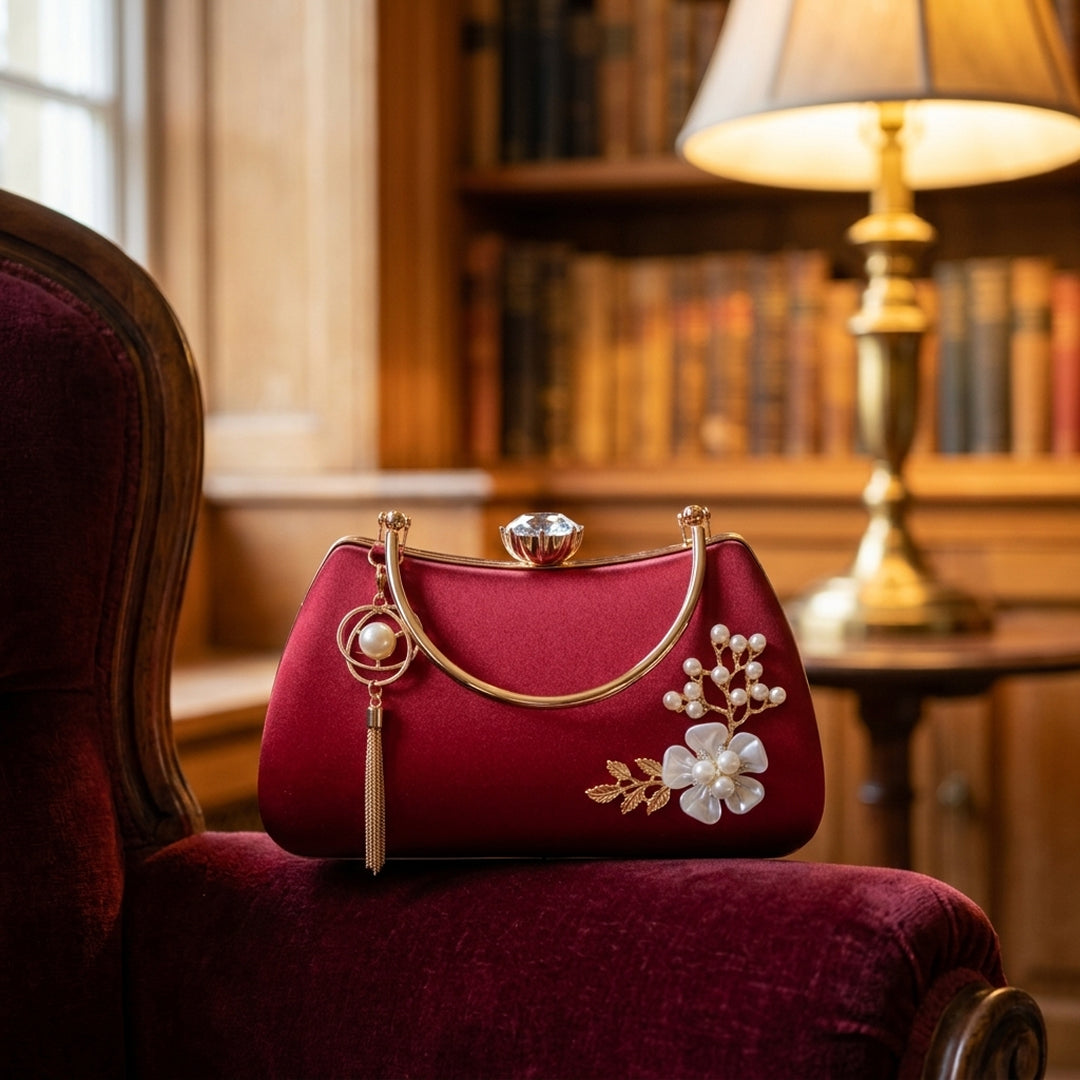 Fleur Pearl Handbag