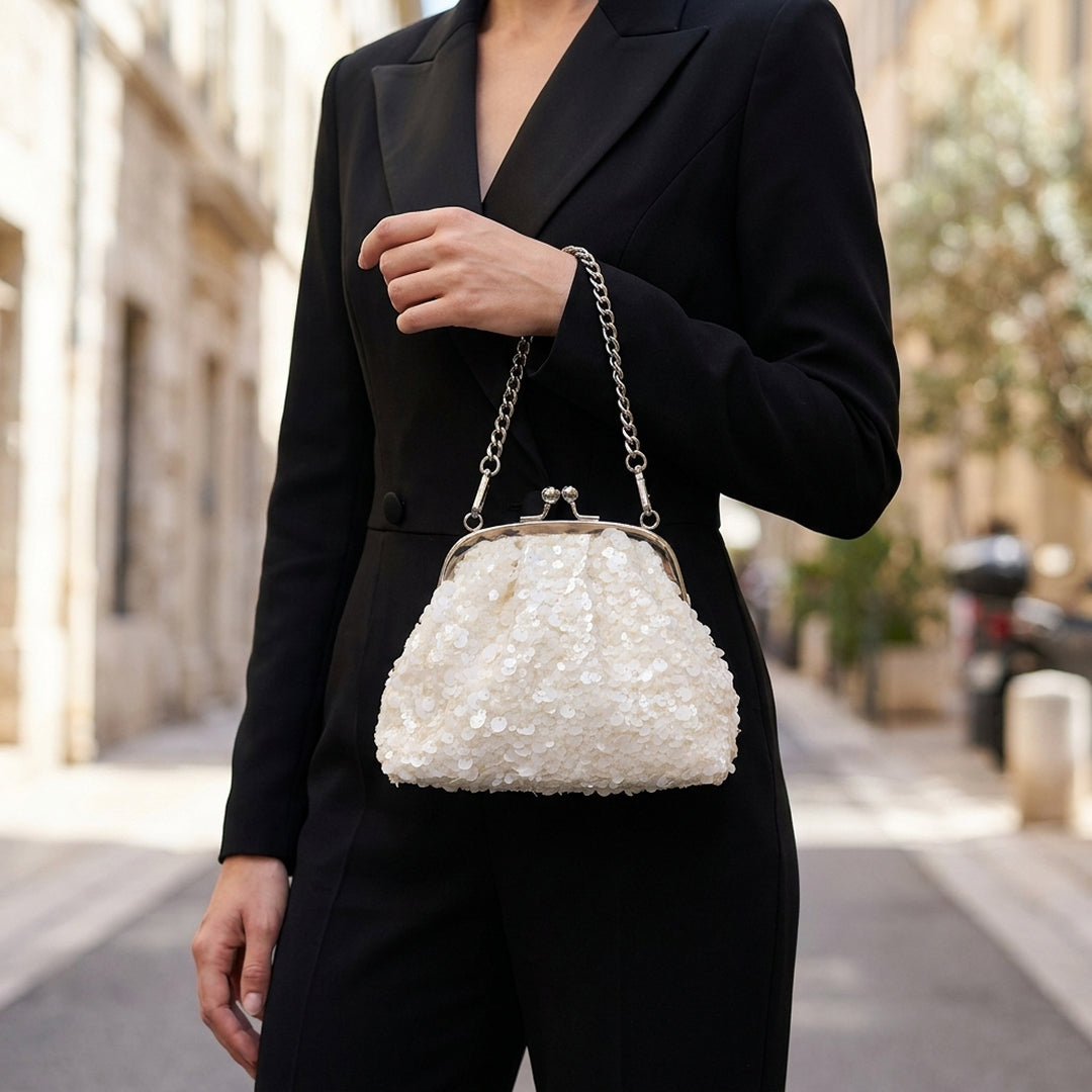 Guinevere Kiss-Lock Clutch