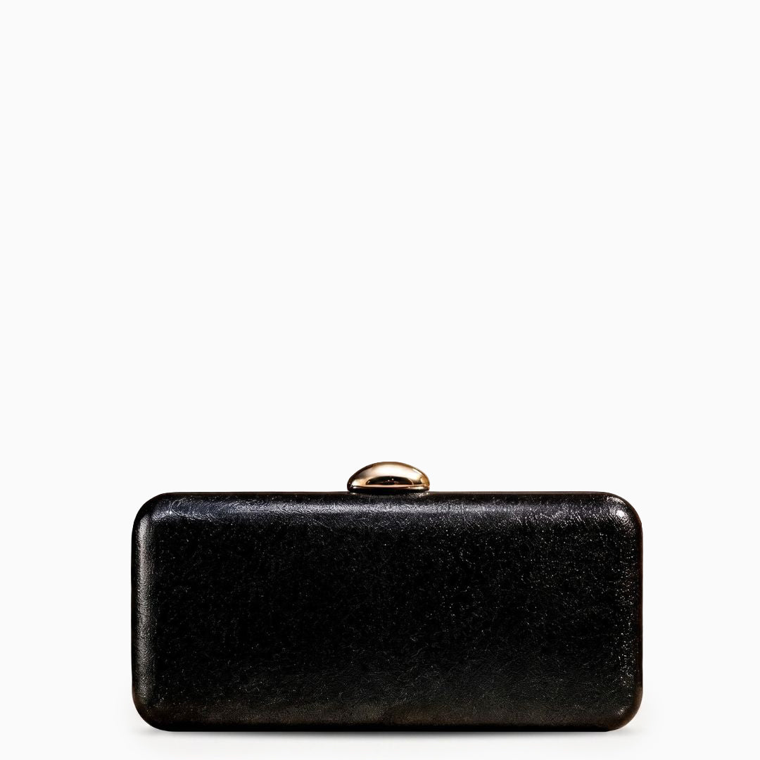 Kyline Metallic Box Clutch