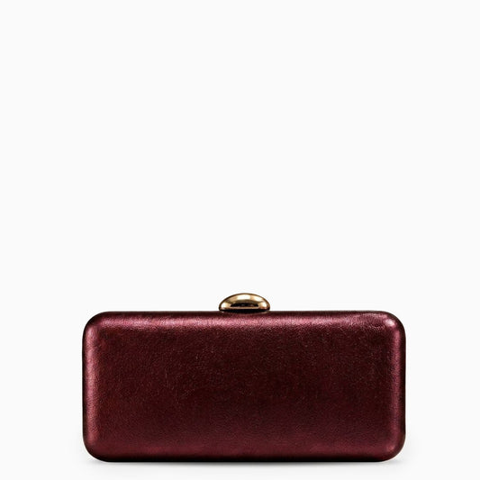 Kyline Metallic Box Clutch