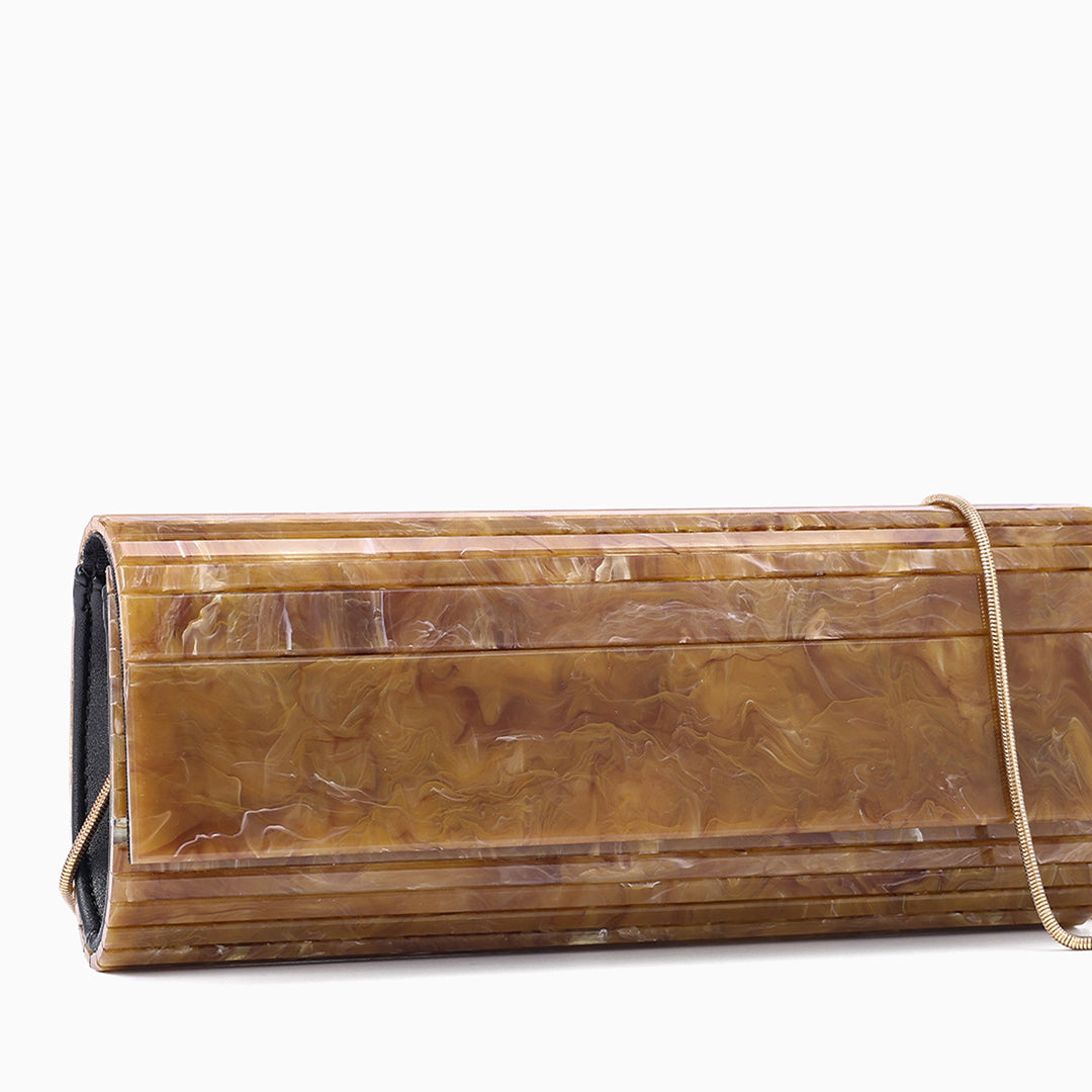Marmorine Box Clutch