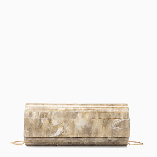 Marmorine Box Clutch