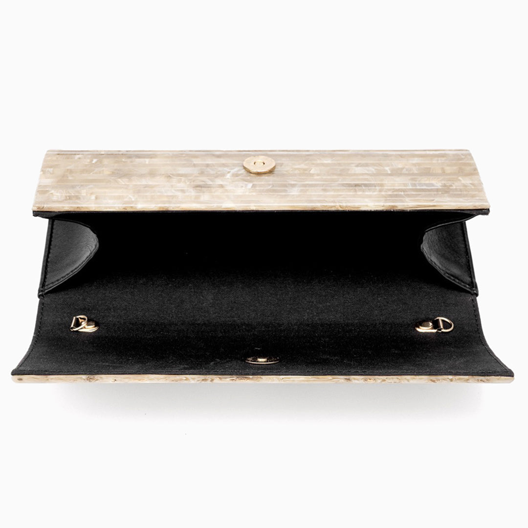 Marmorine Box Clutch