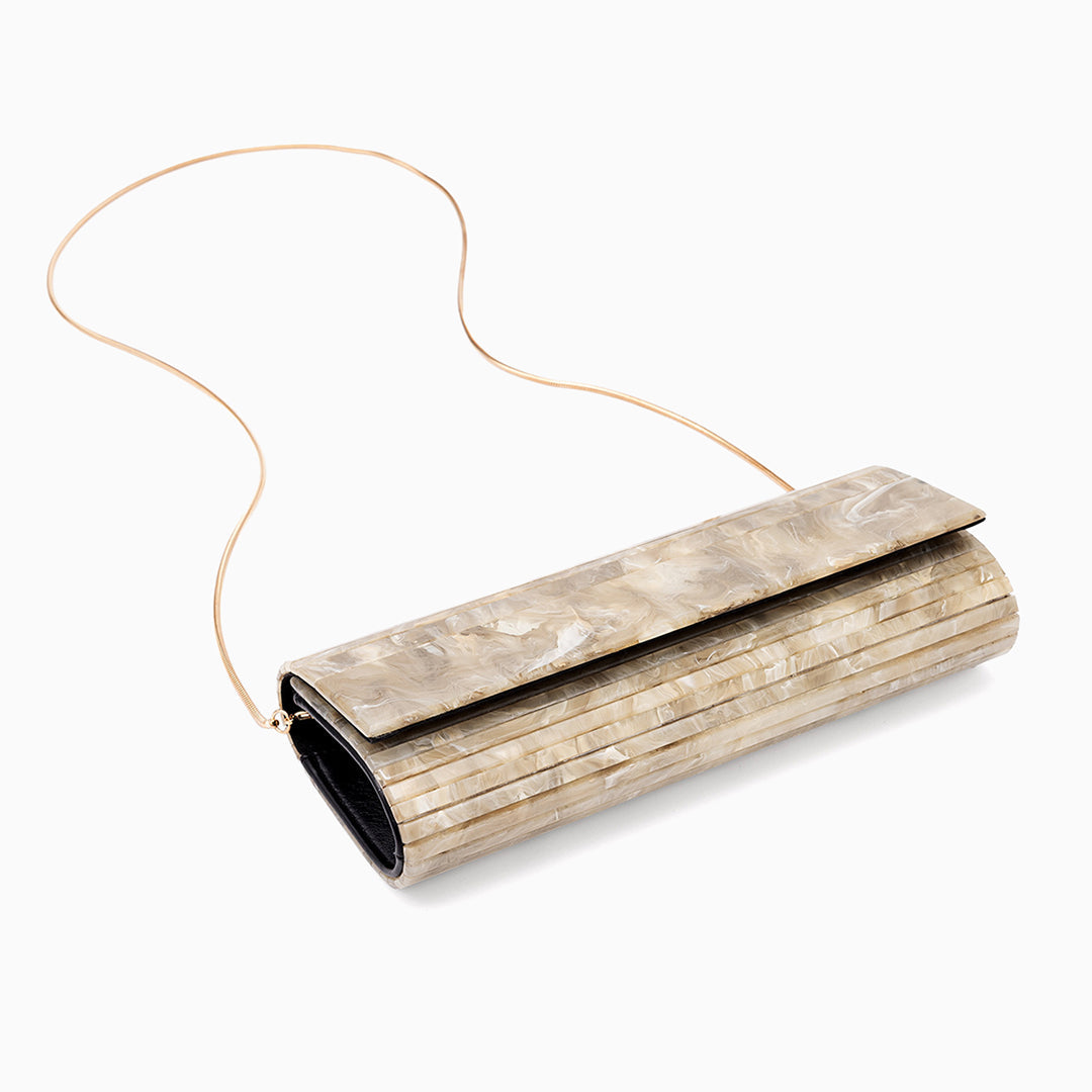 Marmorine Box Clutch