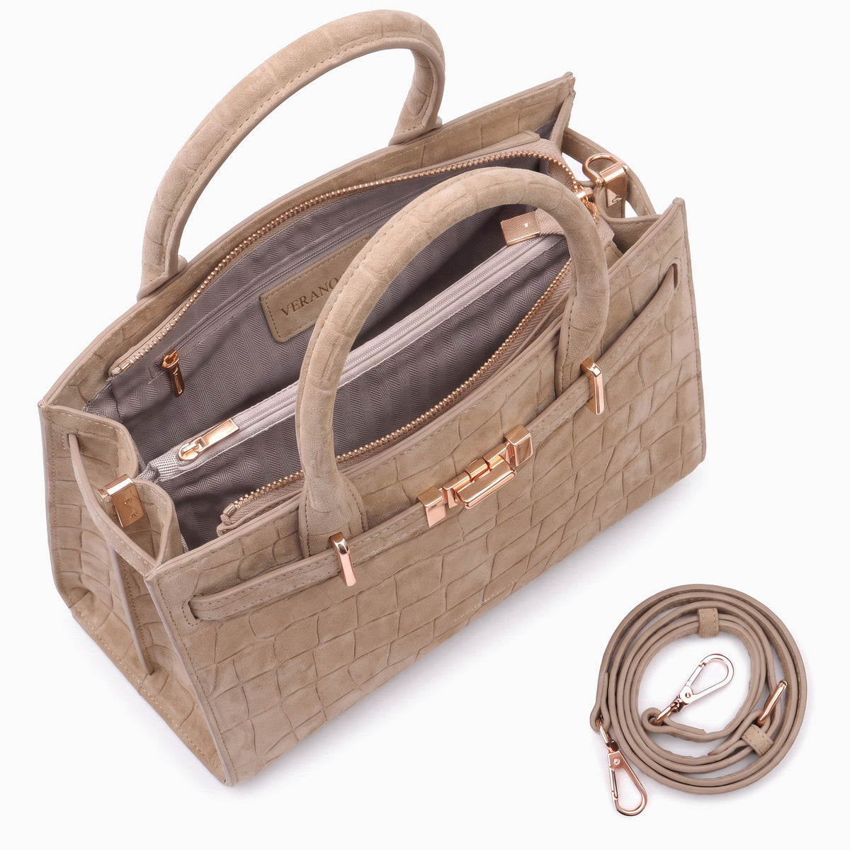 Marseille Suede Handbag