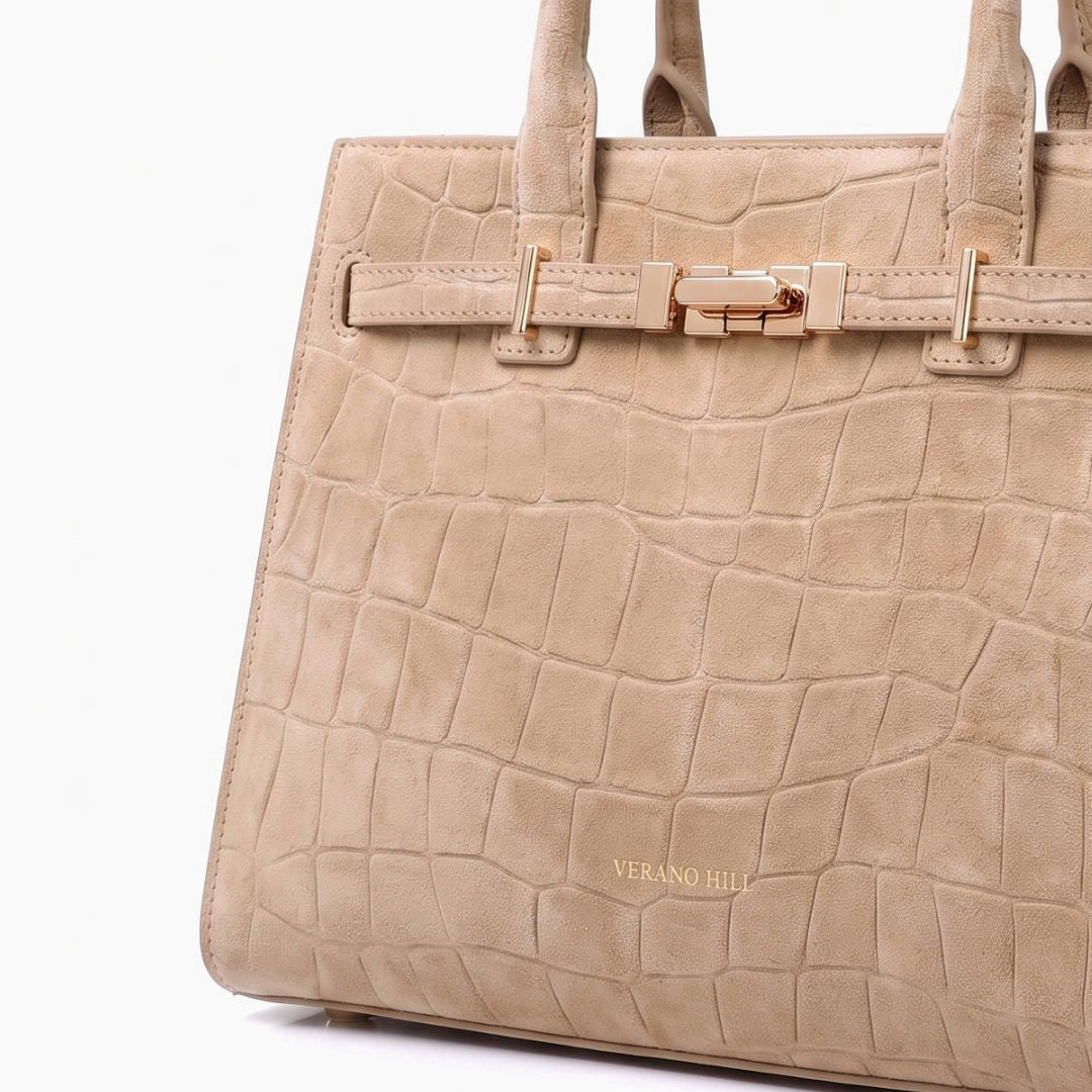 Marseille Suede Handbag
