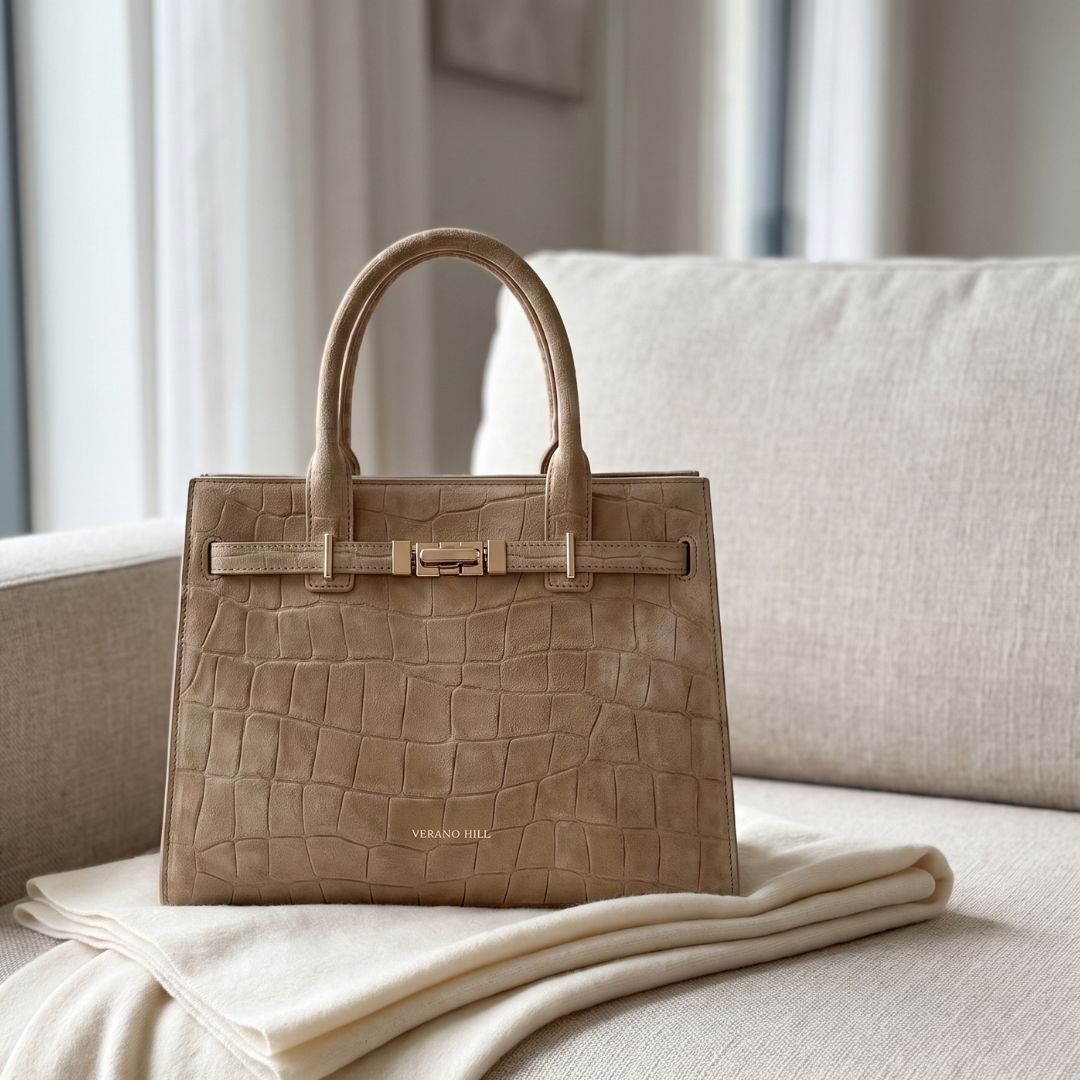 Marseille Suede Handbag