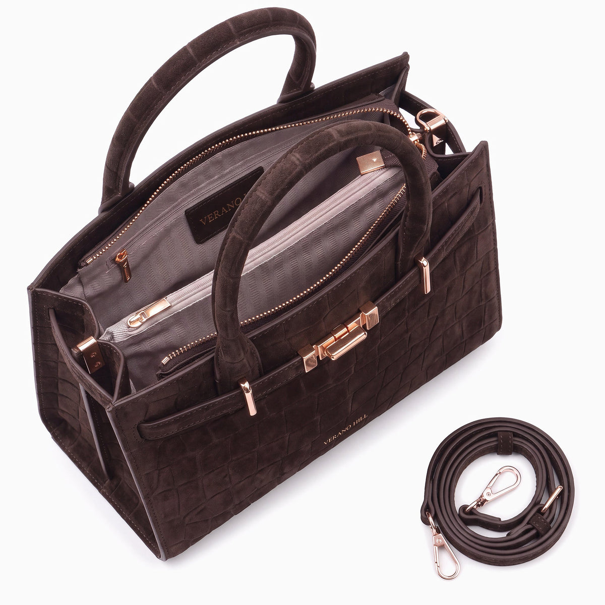 Marseille Suede Handbag