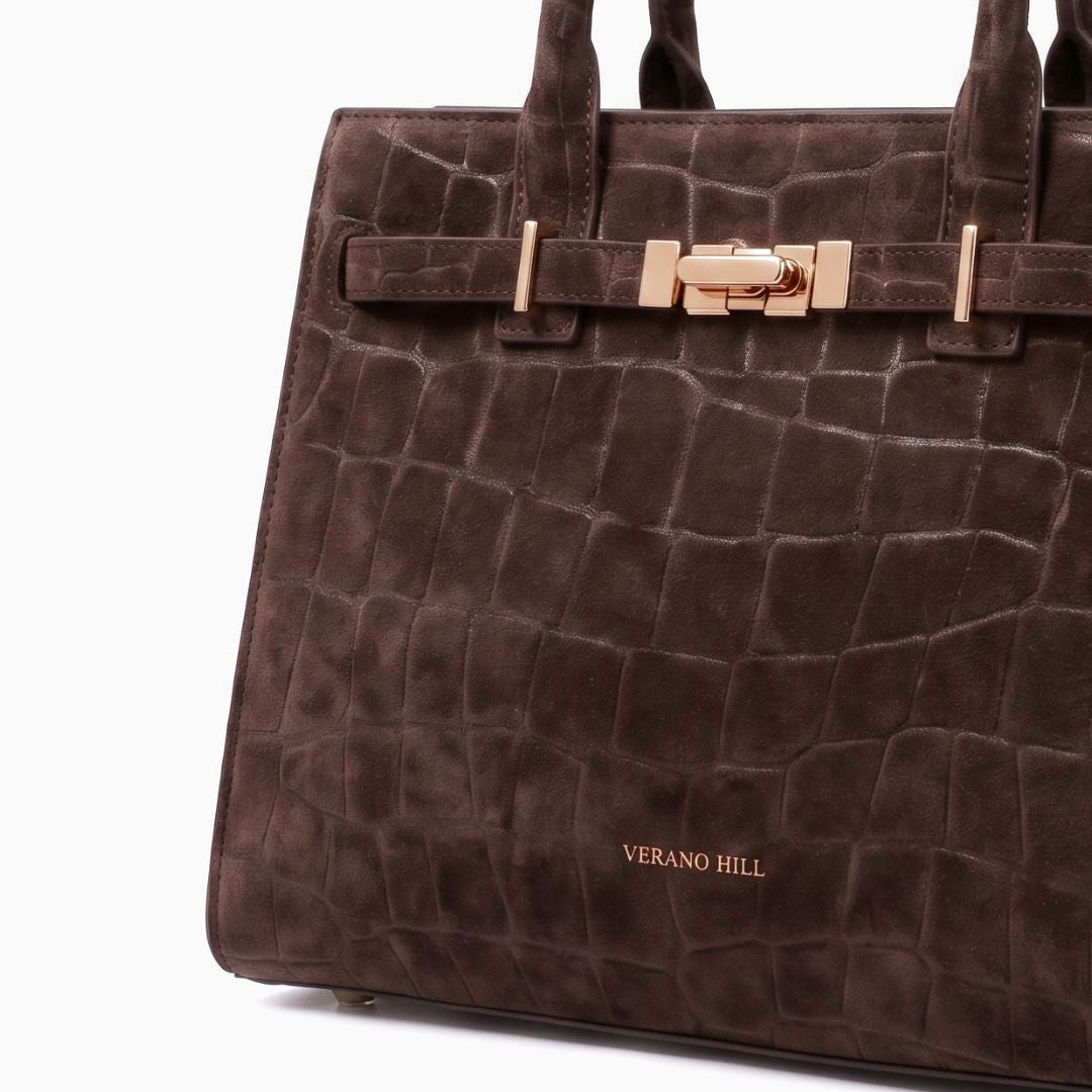 Marseille Suede Handbag