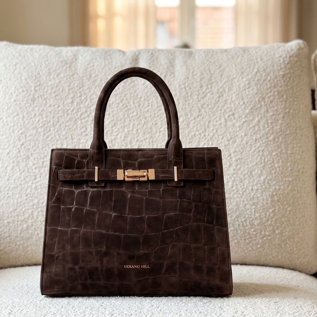 Marseille Suede Handbag