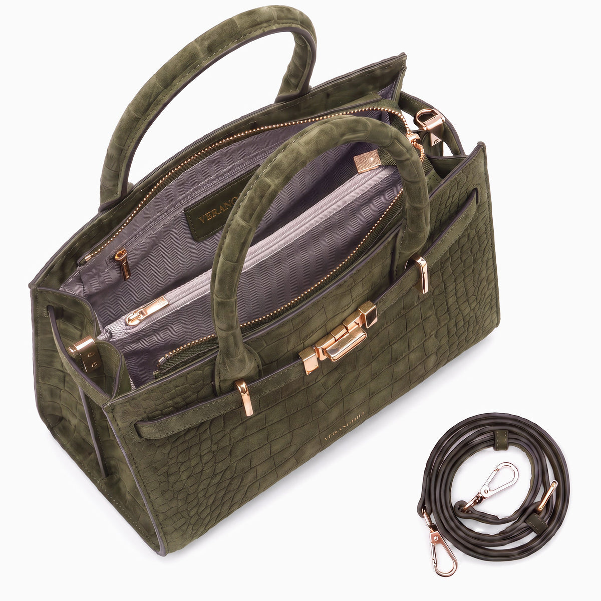 Marseille Suede Handbag