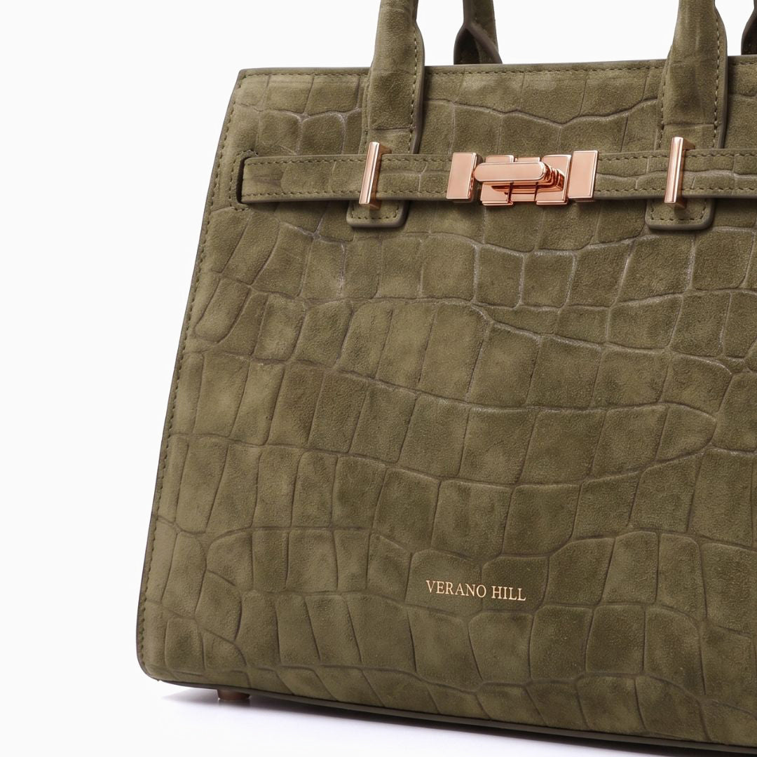 Marseille Suede Handbag